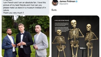 Ingin diedit sedang berada di museum. Foto: James Fridman