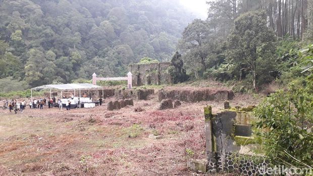 Area yang akan dibangun miniatur Radio Malabar.