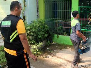 Tangkal DBD-Corona, Polres Sukabumi Ajak Warga Terapkan Pola Hidup Sehat