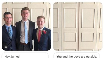 Netizen minta diedit tengah berada di luar ruangan. Foto: James Fridman