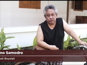 Yakin Zero Corona, Bupati Boyolali Imbau Warga Tetap Ngarit dan Dagang