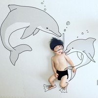 fotoinet doodle anak kreatif