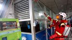 Aksi Petugas Menyemprotkan Disinfektan di Ruang Publik