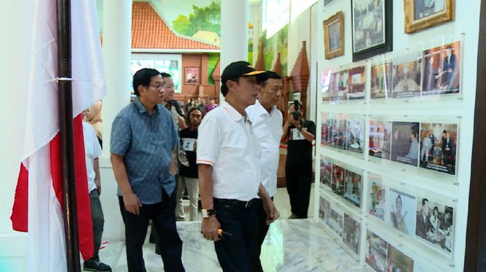 Wiranto meresmikan Museum Bang Yos, Minggu (15/3/2020)