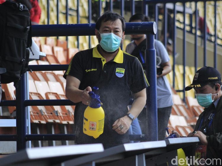 Antisipasi Virus Corona di Laga Persib Vs PSS