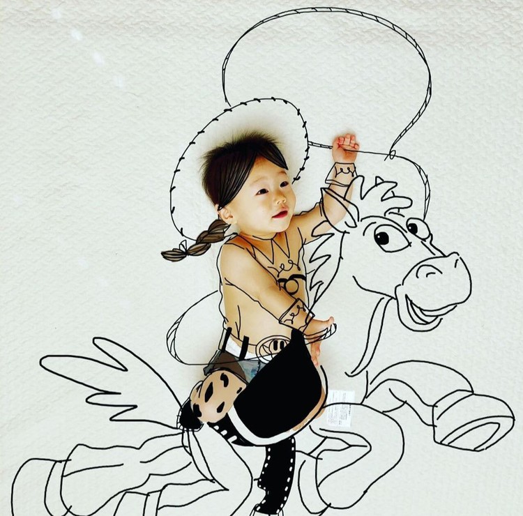 fotoinet doodle anak kreatif