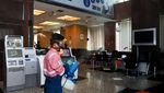 Kantor Pusat Bank BRI juga Disemprot Disinfektan