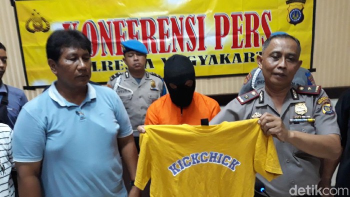 Pemotor yang viral culik dan buka-buka rok bocah di Yogya