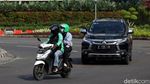 Begini Suasana di Bundaran HI Tanpa Car Free Day