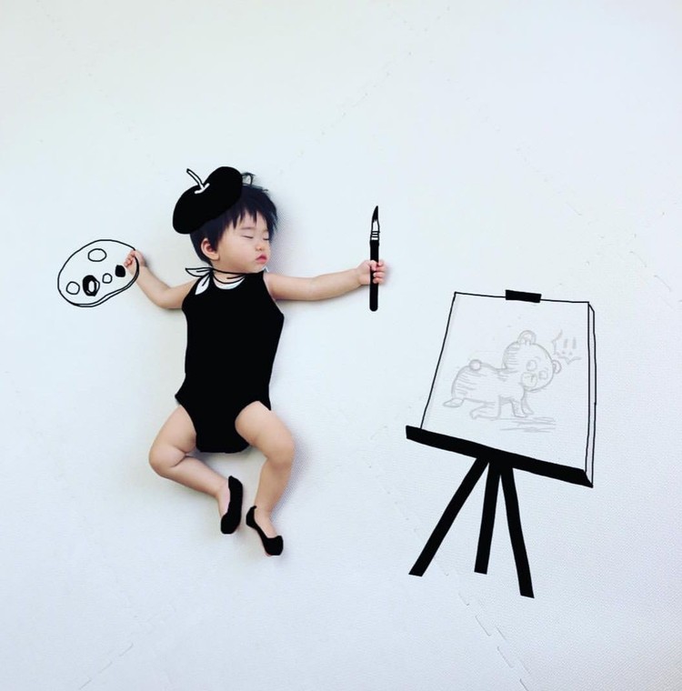 fotoinet doodle anak kreatif