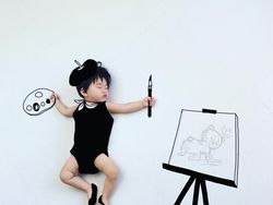 Kreatifnya Sang Ayah Buat Doodle Anak