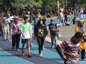 AKB di Lapangan Gasibu Bandung, Jumlah dan Waktu Warga Dibatasi