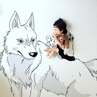 fotoinet doodle anak kreatif