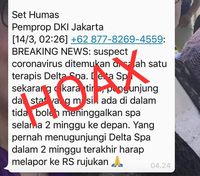 Viral Kabar Panti Pijat Jakarta Diisolasi Gegara Corona Ternyata Hoax
