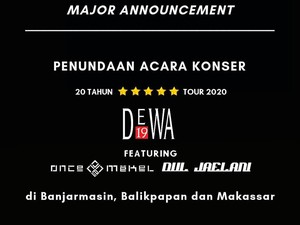 Dewa 19 Tunda Tur di Tiga Kota karena Corona