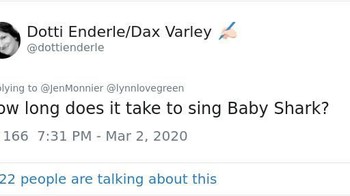 Bapak-bapak, ibu-ibu, kakak-kakak, bisa banget nih mengajarkan anak untuk menyanyikan Baby Shark sambil cuci tangan. Foto: Twitter via Bored Panda