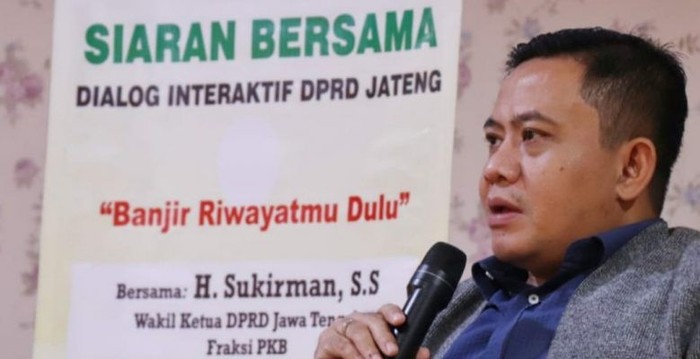 Wakil Ketua DPRD Provinsi Jateng Sukirman