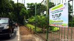 Cegah Corona, Taman Spathodea Ditutup