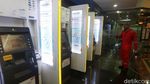 Penyemprotan Disinfektan di Bank Mandiri