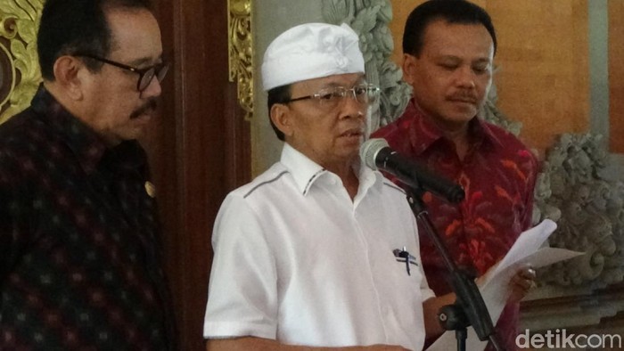 Gubernur Bali I Wayan Koster (Angga Riza/detikcom)