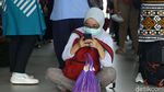 Potret Antrean Panjang Penumpang Stasiun MRT Fatmawati