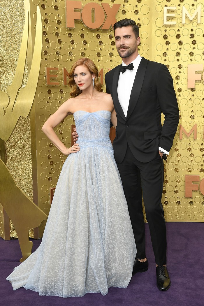NANTUCKET, MASSACHUSETTS - JUNE 22:  Actress Brittany Snow and  Tyler Stanaland attend the Screenwriters Tribute at Sconset Casino during the 2019 Nantucket Film Festival - Day Four on June 22, 2019 in Nantucket, Massachusetts. (Photo by Nicholas Hunt/Getty Images for the 2019 Nantucket Film Festival )