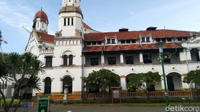 Penutupan Lawang Sewu pasca pandemi Corona.