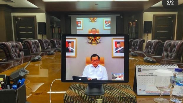 Jokowi Gelar Ratas soal Corona via Teleconference