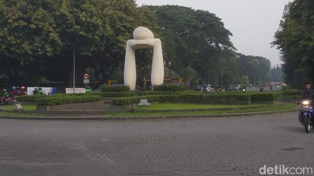 Sekolah Diliburkan, Lalu Lintas di Kemang Bekasi Lengang