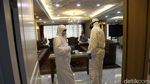 Giliran Gedung DPR Disterilkan dengan Disinfektan