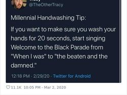 Tips Netizen Cegah Corona, Cuci Tangan 20 Detik Sambil Nyanyi Lagu Berikut