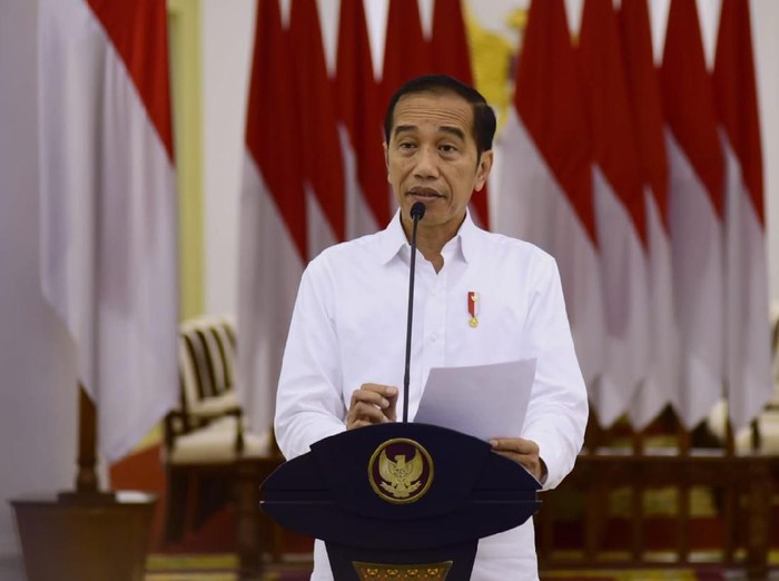 Jokowi dan Jajaran Menteri Peringati Hari Lahir Pancasila secara ...