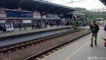 Stasiun Bekasi Lengang Pagi Ini