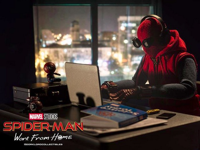 Pandemi Corona, Jon Watts Bikin Meme 'Spider-Man: Work from Home'