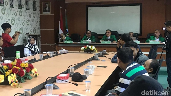 Rektor UMI Makassar mengumumkan meliburkan mahasiswa 3 pekan, kuliah diganti sistem online (Ibnu Munsir/detikcom)