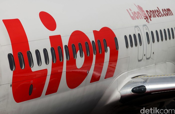 Ilustrasi pesawat Lion Air
