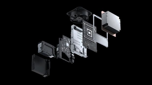 Komponen di dalam Xbox Series X