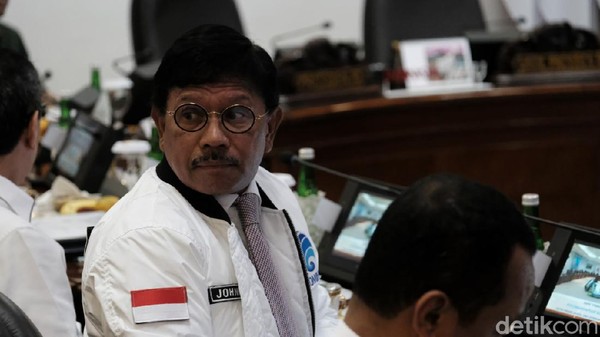 Menkominfo Johnny G Plate