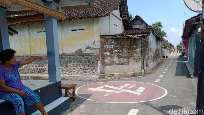 Lokasi aksi peracun anjing beraksi di Klaten, Selasa (17/3/2020).