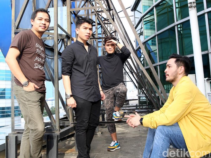 Govinda Govinda saat berkunjung ke kantor detikcom.