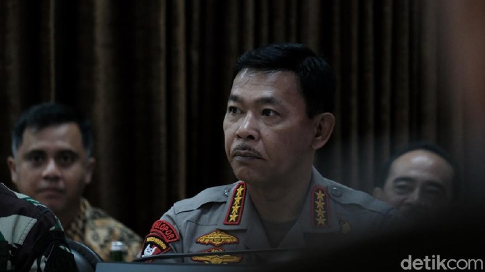 Panglima TNI Marsekal Hadi Tjahjanto dan 
 Kapolri Jenderal Idham Azis