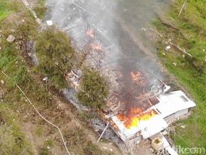 KKB di Papua Terus Bikin Onar, Gereja Warga Dibakar