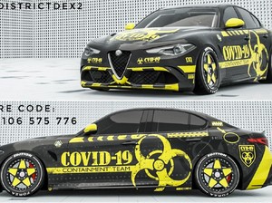 Ada-ada Saja, Covid-19 Jadi Inspirasi Modifikasi Mobil