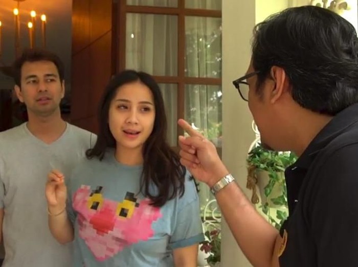 Raffi Ahmad dan Nagita Slavina.