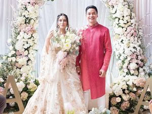 Foto-foto Pernikahan Angbeen Rishi dan Adly Fairuz