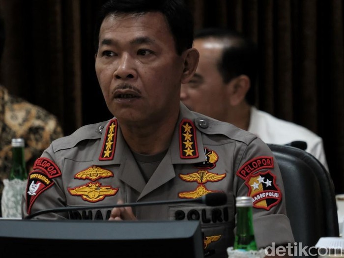 Panglima TNI Marsekal Hadi Tjahjanto dan 
 Kapolri Jenderal Idham Azis