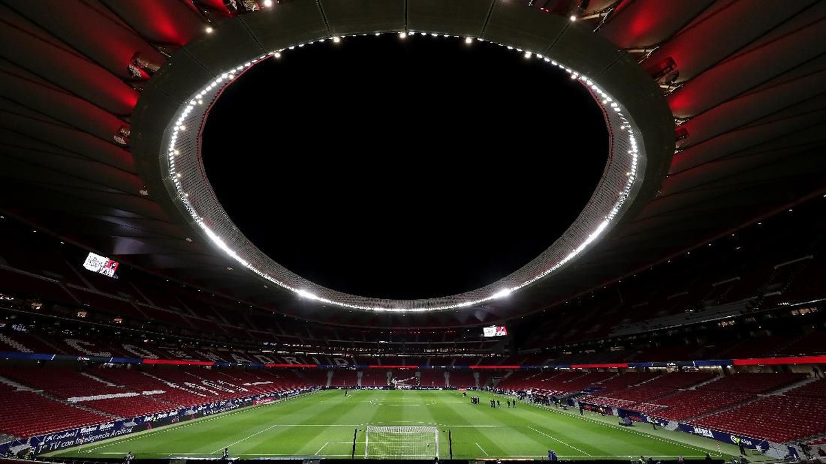 Real Madrid menolak tawaran Atletico Madrid buat memakai Wanda Metropolitano. (Foto: Getty Images/Gonzalo Arroyo Moreno)