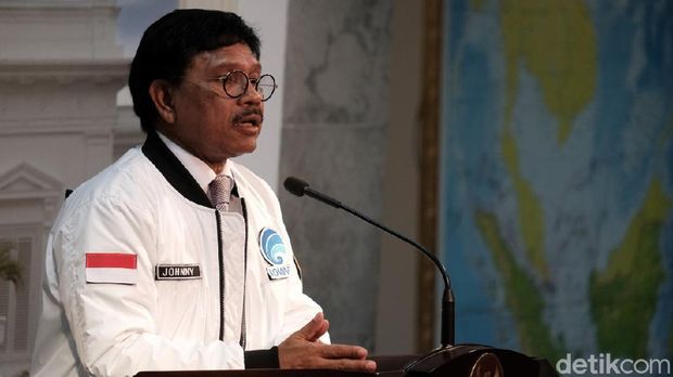 Menkominfo Johnny G Plate