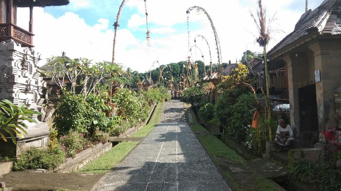 Desa Wisata Panglipuran Bali ditutup sementara untuk mencegah Corona