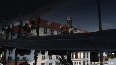 Sunyi dan Lengang Kota Tua Hari Ini